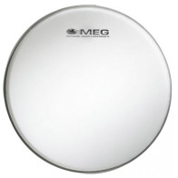 Meg - BS24, Standard Bass Drumhead, White 24''