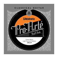 D'Addario - Pro-Arte CNL-3T, Demi-set Cordes guitare classique nylon Sol (G) - Si (B) - Mi (E)