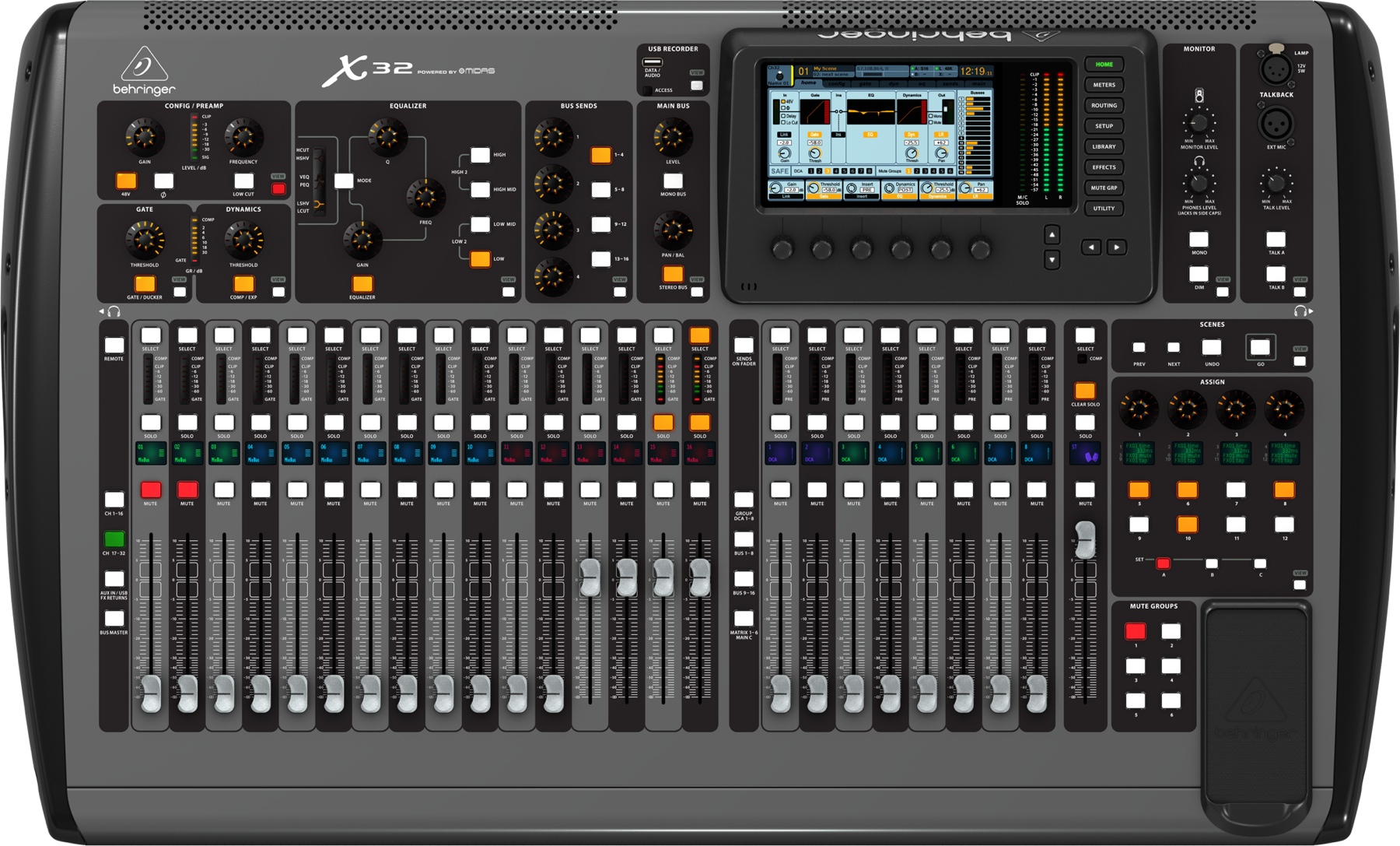 Behringer - X32, 32-Channel 16-Bus Digital Mixing Console