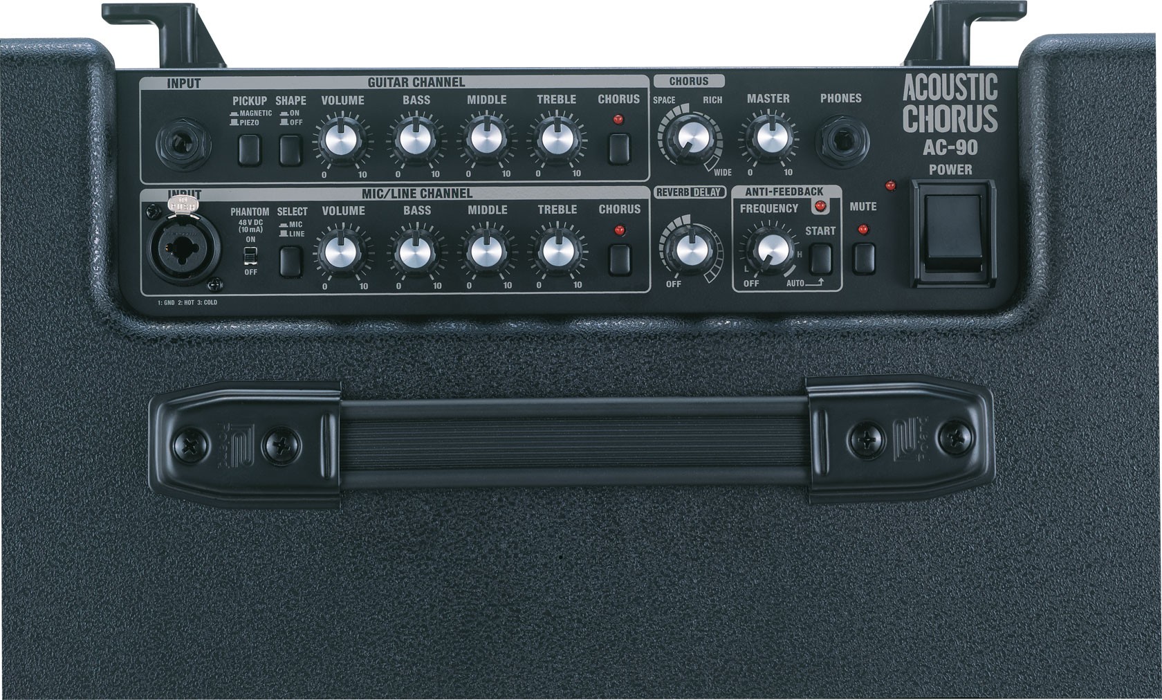 Roland - AC-90, Acoustic Combo Stereo Amplifier, 90 Watt Multi 