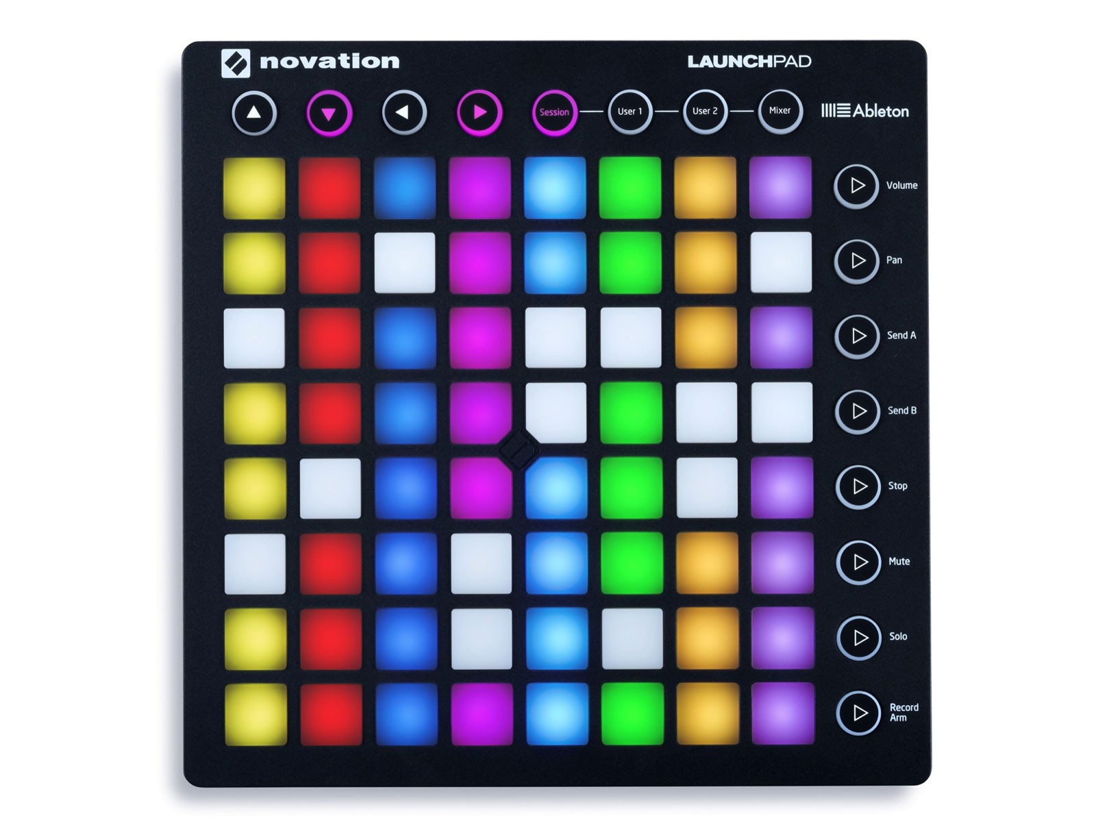 Novation- Launchpad MK2, Controller with Matrix 8x8 RGB pads