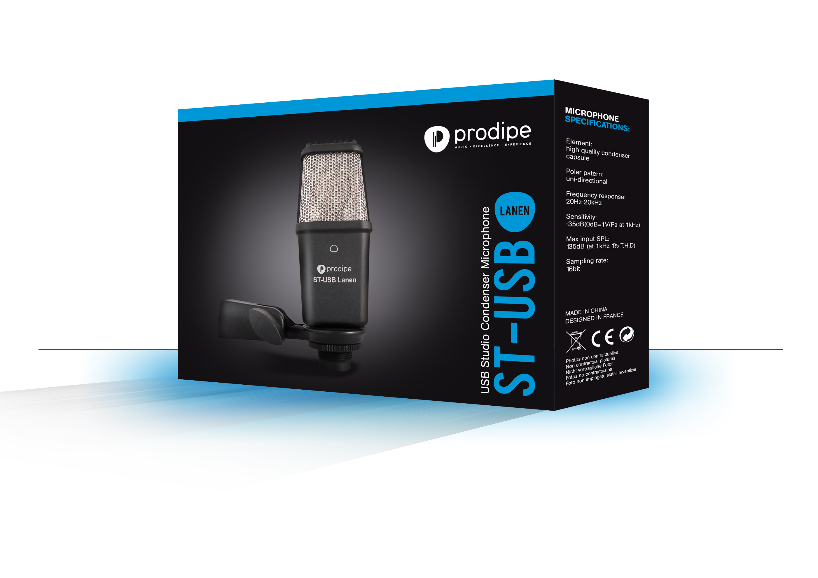 Prodipe - Condenser USB Microphone