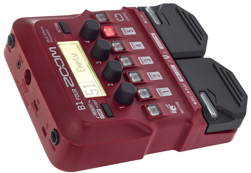 Zoom - B1 FOUR, Bass Multi-effects Pedal