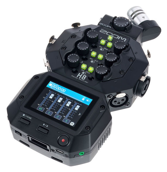 Zoom - H8, Digital Handy Recorder, Black