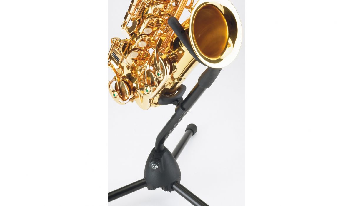 Foldable Trumpet Stand Portable Saxophone Holder Plastic Adjustable Height  Wind Instrument Support Rack