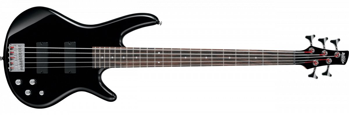 Ibanez - GSR205-BK, Black Electric Bass Guitar, 5 Strings