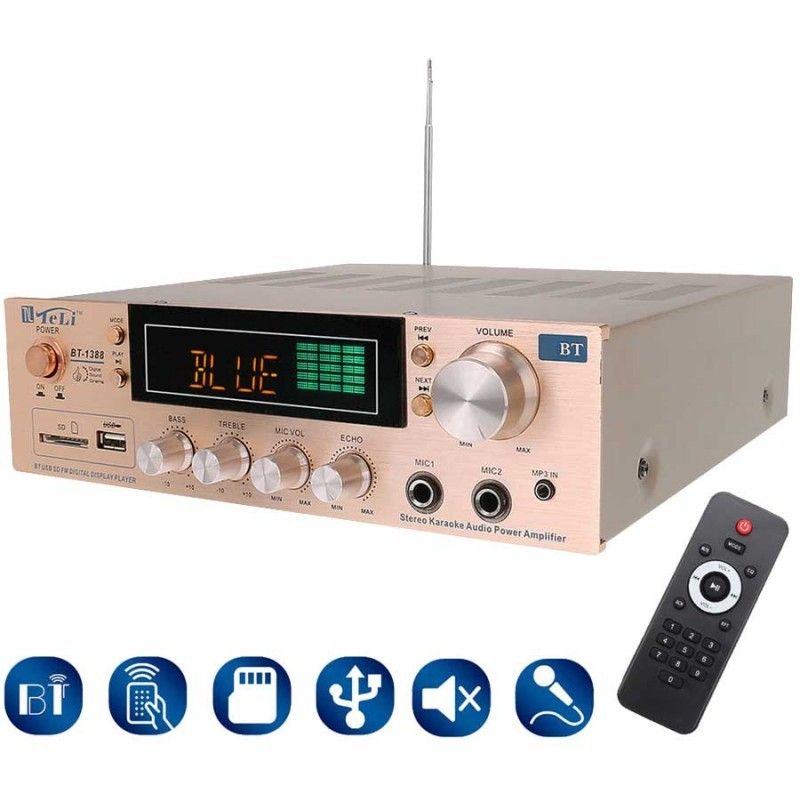Teli - BT-1388, Stereo Bluetooth Amplifier